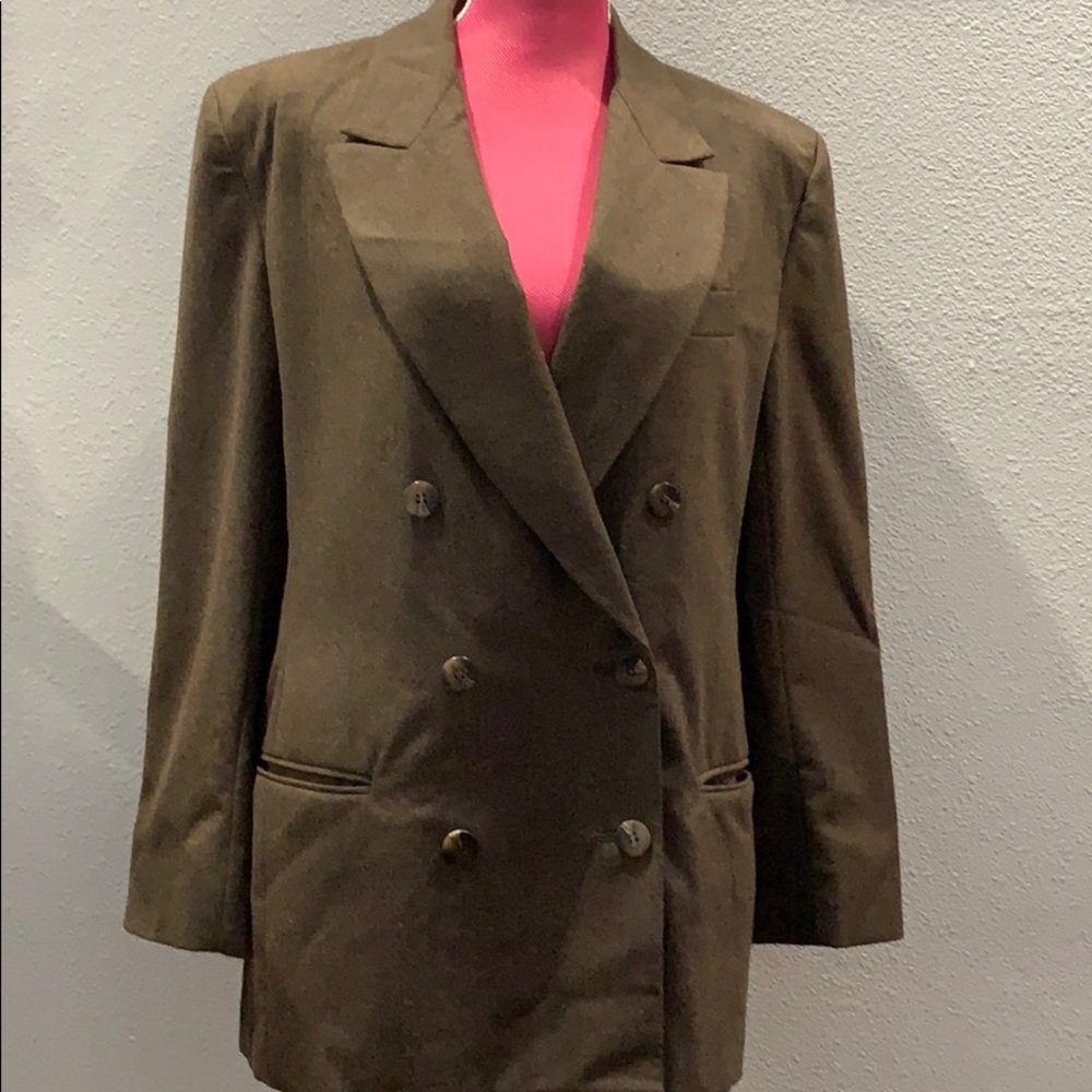 Jh Collectibles Double Breasted Six Botton Blazer